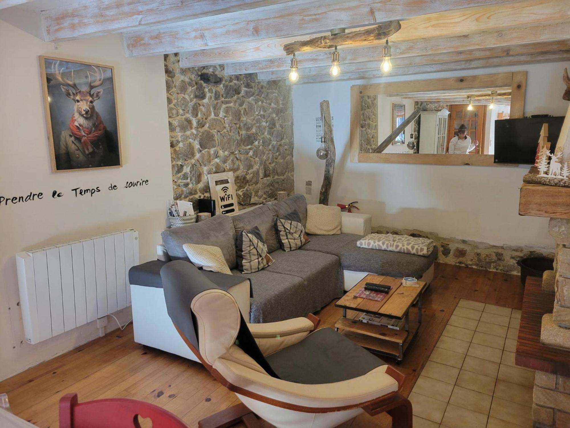 Paisible Maison Dans Les Pyrenees Fontpédrouse Eksteriør bilde